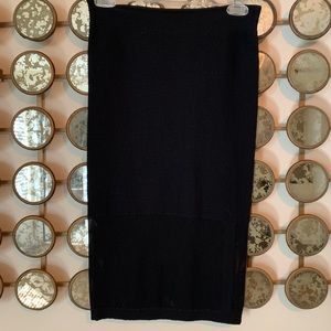 NWT Black Stretch Pencil Skirt